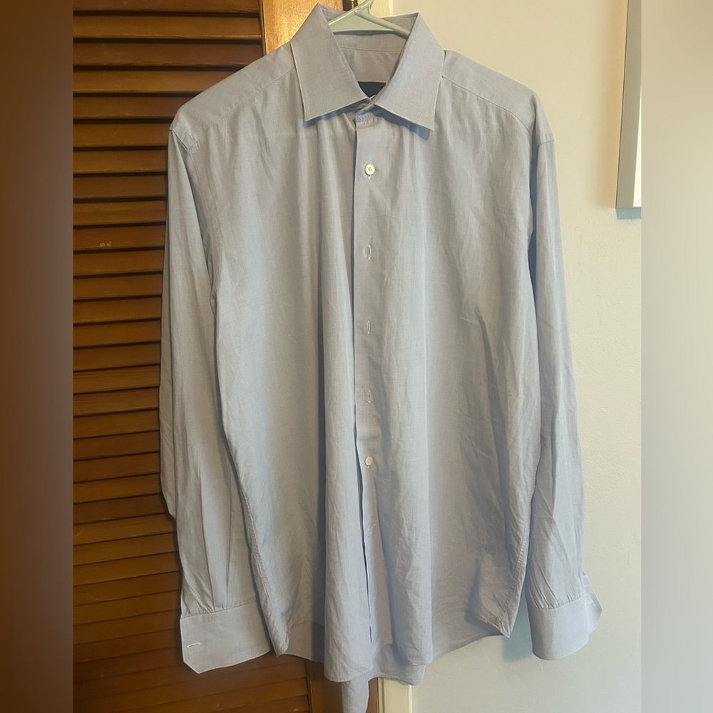 LANVIN - Sky Blue Dress Shirt